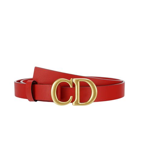 dior belt red|authentic christian dior belts.